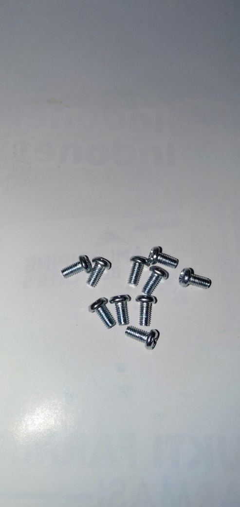 10pcs Baut M3x6mm Sekrup Baut Mur Baut Spacer Pcb 3 X 6mm Screw