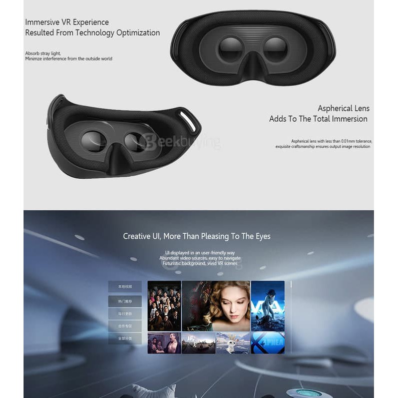 Xiaomi Mi VR PLAY 2 Headset Box 3D Virtual Reality Glasses ORIGINAL