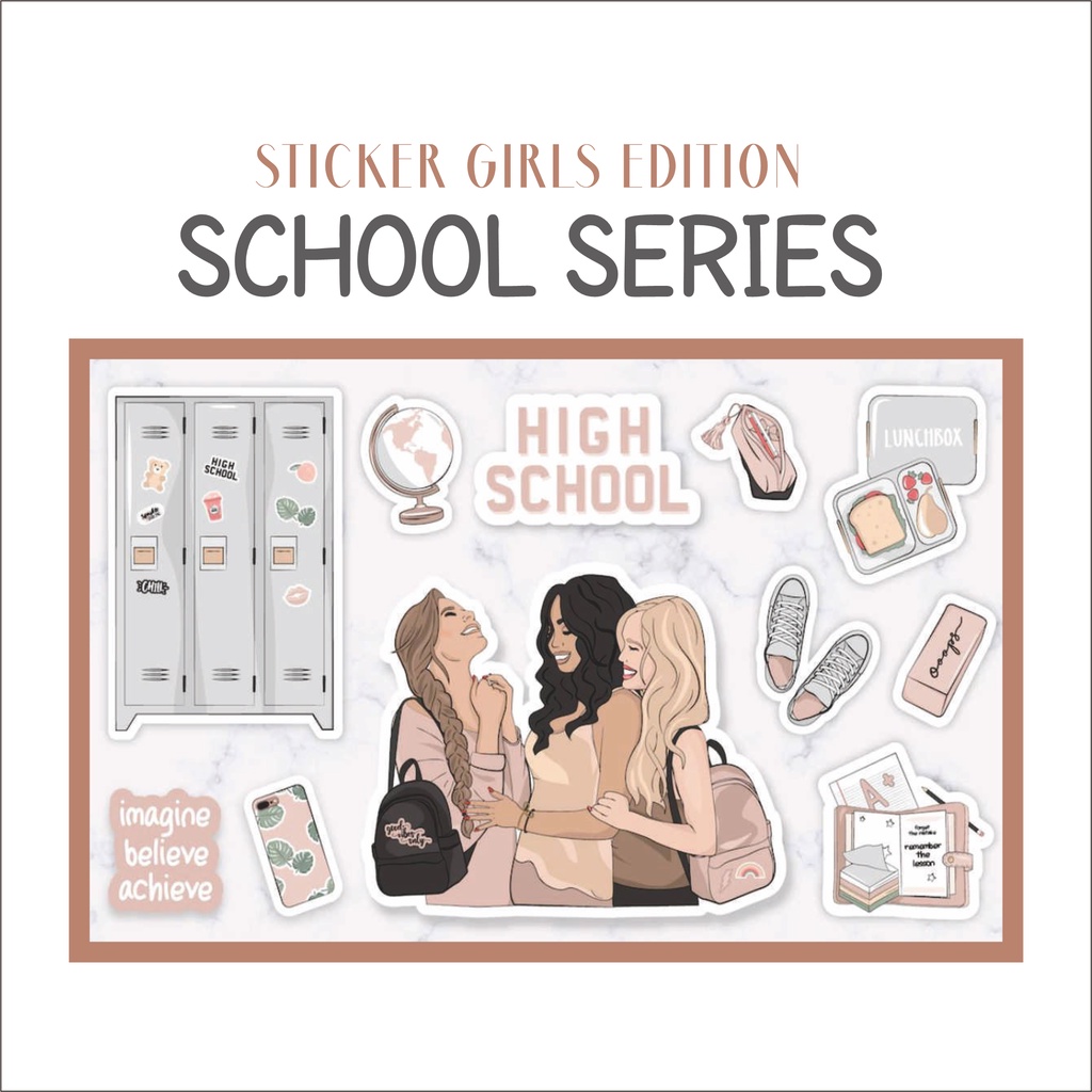 

Stiker Girls Series Back to School untuk Dekorasi Handphone Jurnal Sekolah, JOURNAL STICKER Sekolah, MOBILE STICKER, CUTE STICKER, School STICKER, STIKER JURNAL Girls, STIKER ESTETIK