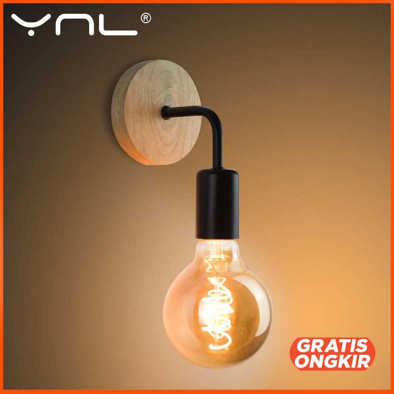 Soket Lampu Hias Dinding Minimalis Nordic Style Socket E27 YNL01