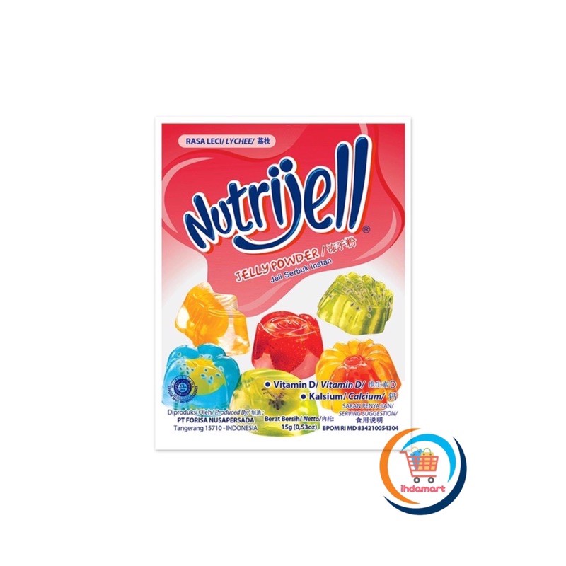 Nutrijell Jeli Serbuk Instan 10 gr