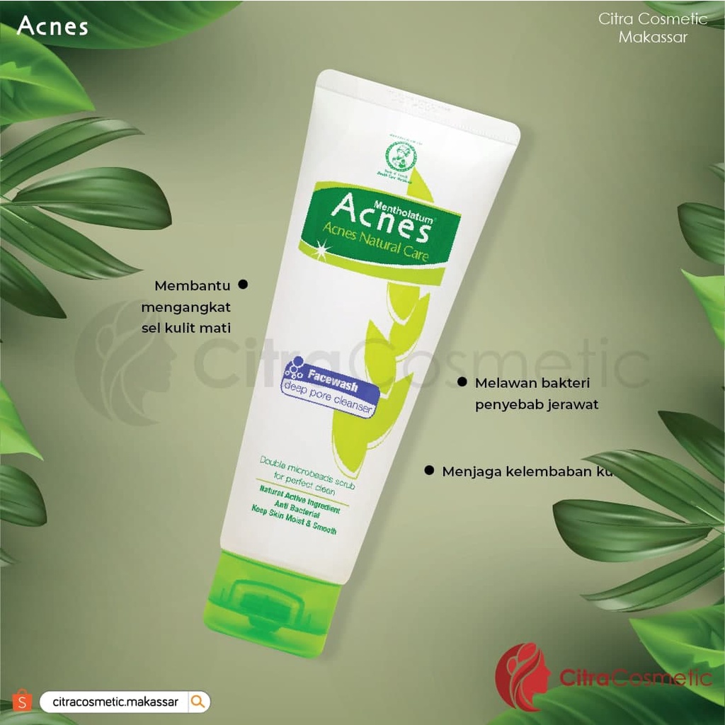 Acnes Deep Cleanser Face Wash 100 Ml | 50Ml