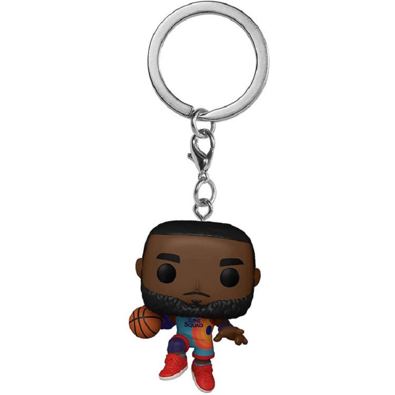 1pc Gantungan Kunci Funko POP LeBron James NBA One of The All-Arounders Bahan PVC Untuk Hadiah
