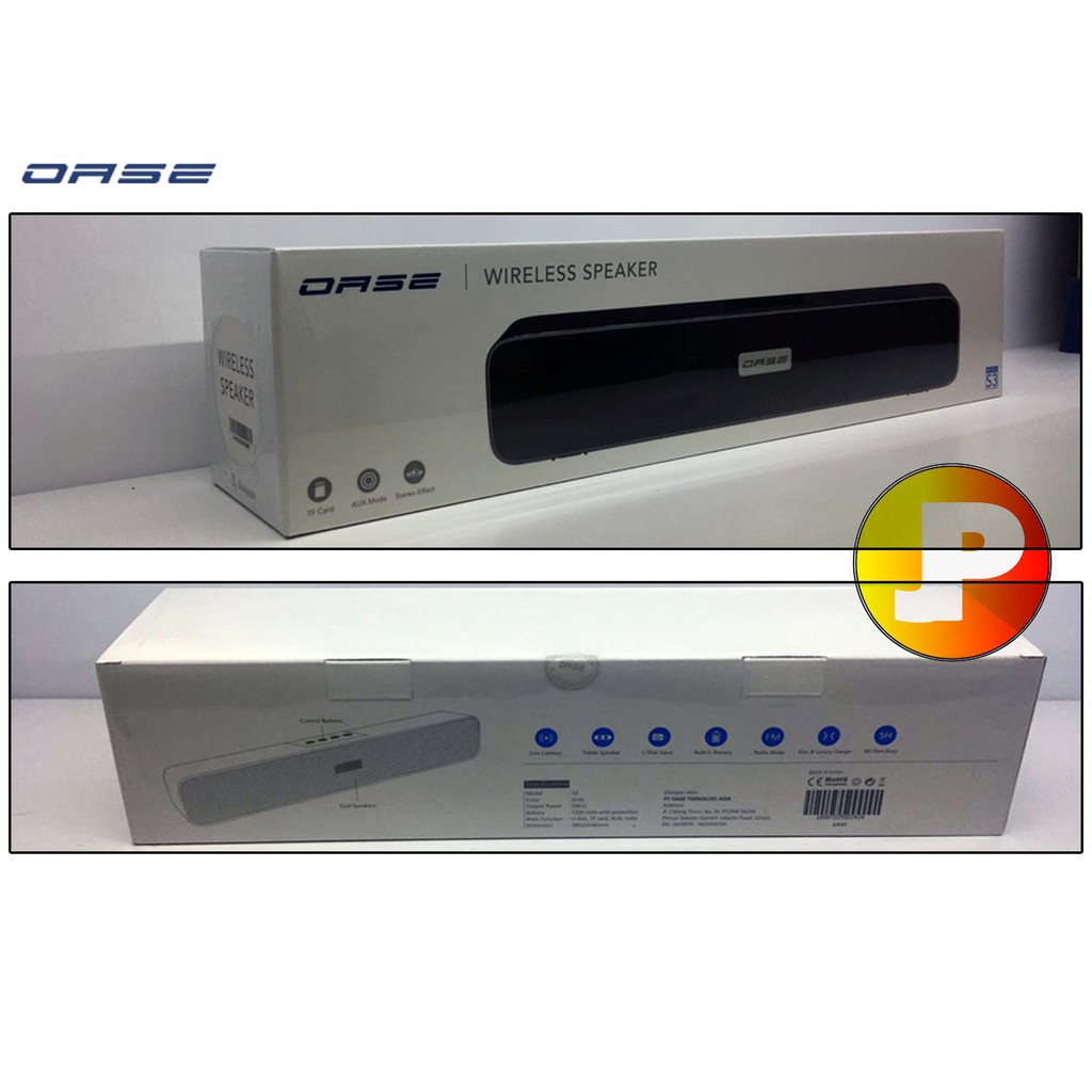 OASE S3 SPEAKER WIRELESS / BLUETOOTH SOUNDBAR-2