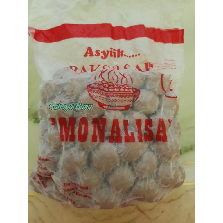 Jual Bakso Sapi Halus Monalisa L Original Isi 100 Pcs Shopee Indonesia