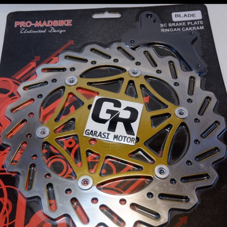 piringan cakram lebar depan honda blade revo model floating