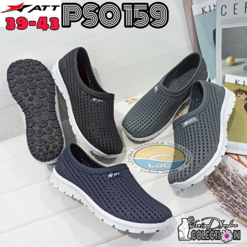 SEPATU KARET PRIA LUBANG ATT PSO159 SIZE:39-44