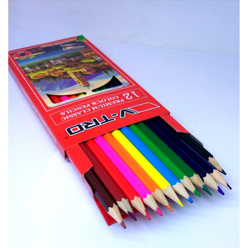 

V-TRO Pensil 12 Warna Kecil