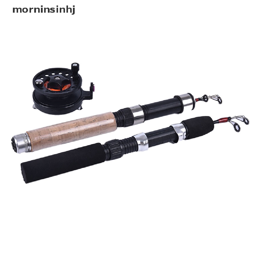 Mornin Joran Pancing Teleskopis Mini Portable Untuk Memancing Di Esmusim Dingin