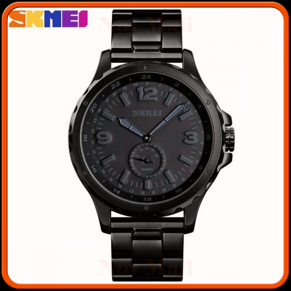 SKMEI Jam Tangan Analog Pria Strap Stainless Steel - 1513