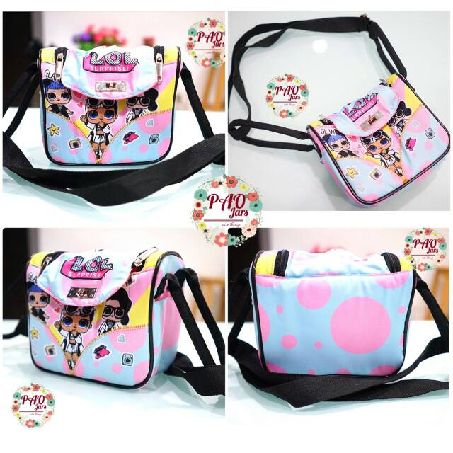 Tas selempang lindy bag / tas lindy bag anak / tas selempang lindy bag LOL surprise TERBARU