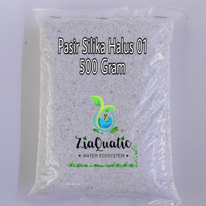Pasir silika halus 01/filter air/substrat aquarium 500 gram