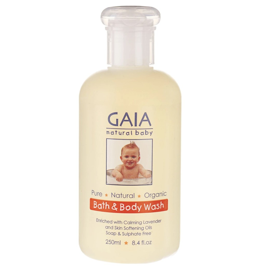 GAIA Natural baby Bath &amp; Body Wash 250ml 114100