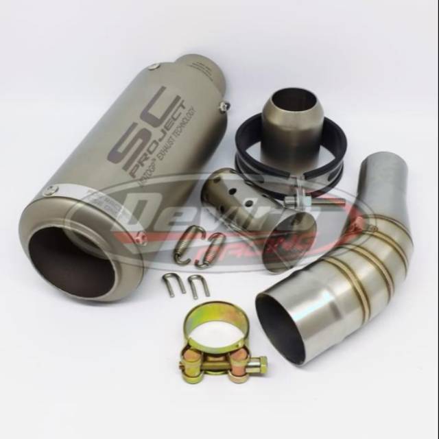 Knalpot SC-Project CR-T SS Import Slip On Ninja 250SL / Z250SL