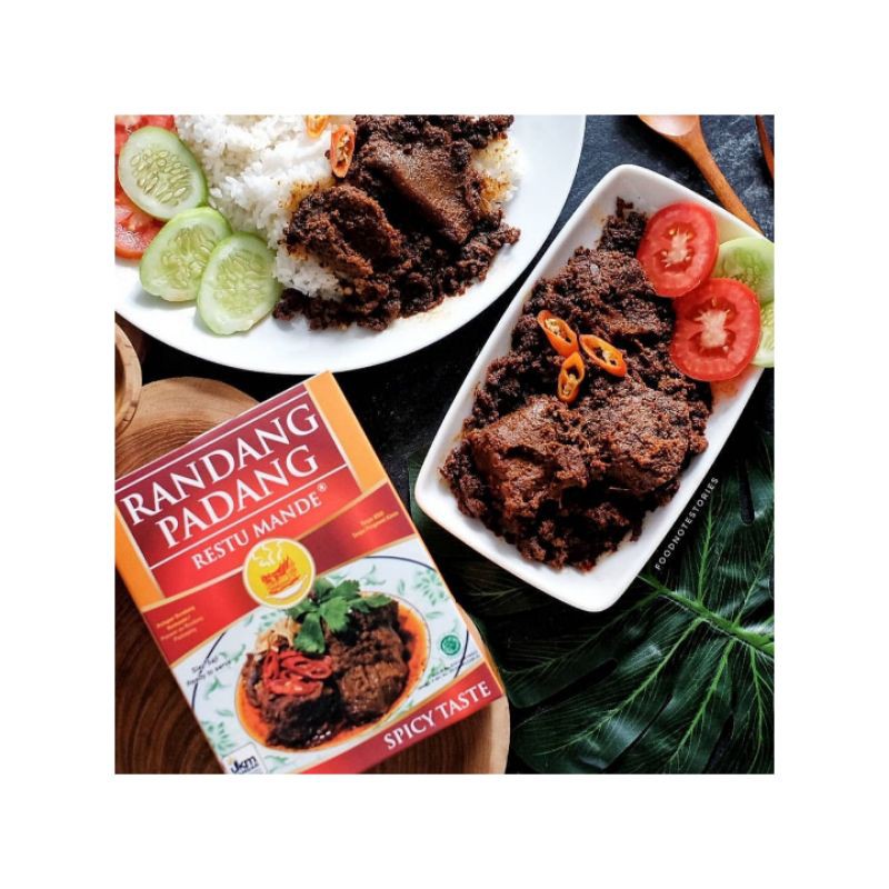 

Restu Mande [PALINGDIMINATI] Rendang Sapi Rendang Kemasan Vakum Original 300gr