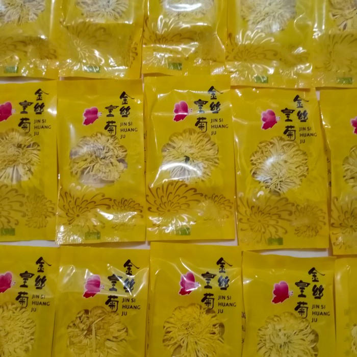 

Bb0621D Teh Bunga Krisan Emas Dried Golden Chrysanthemum Flower Tea 0547771