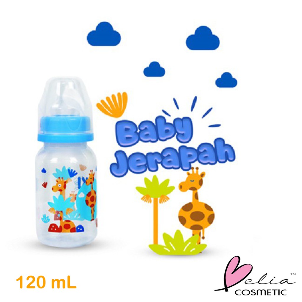 ❤ BELIA ❤ BABY HUKI Baby Bottle Animal Spongebob Series 60 mL 120 mL 240 mL | botol dot minum susu bayi HALAL