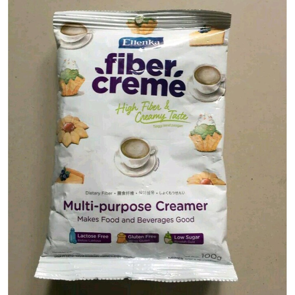 

Fiber Creme Ellenka multi prupose creamer 100 g ketofriendly 1 Ulasan