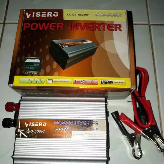 Power Inverter DC To AC VISERO 500W