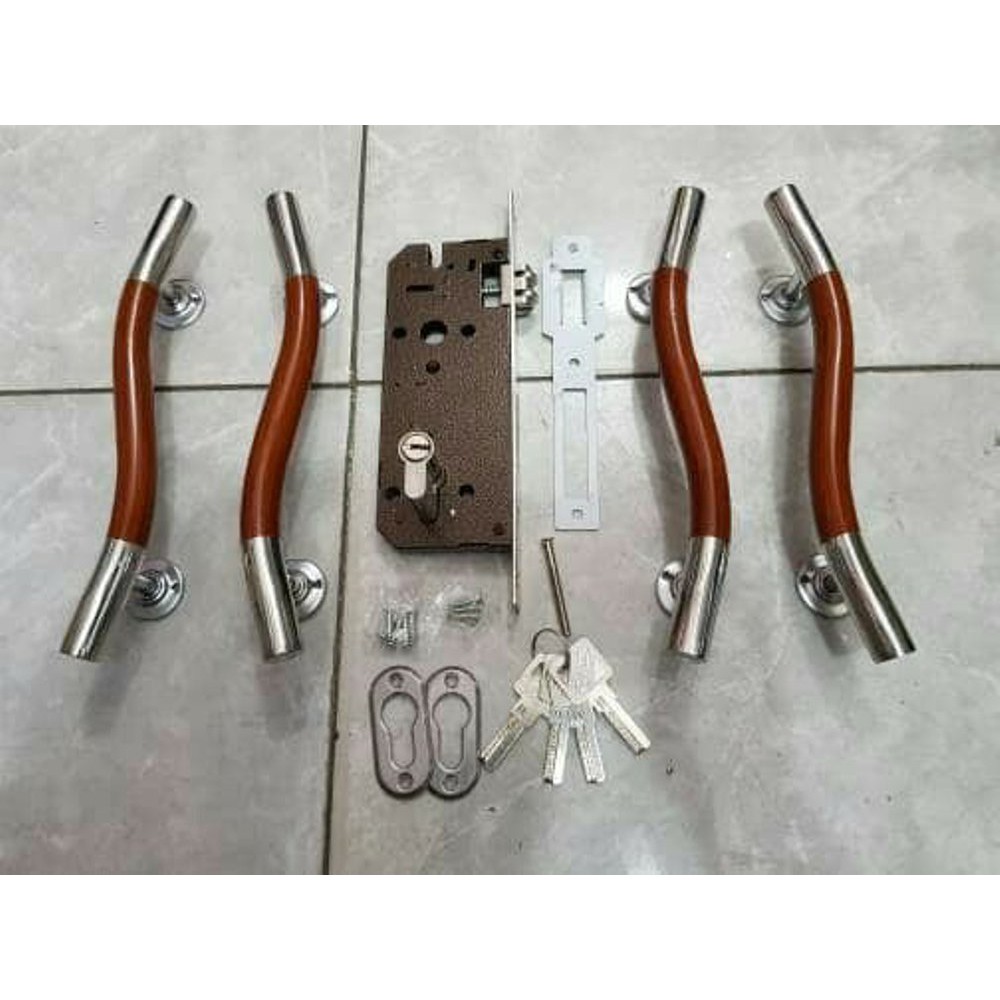 handle pintu 25cm 2 set plus body pelor