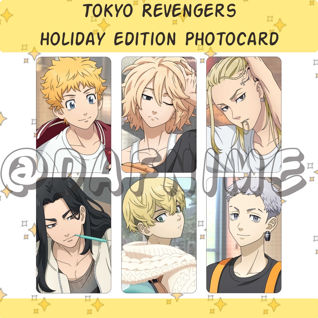 TOKYO REVENGERS HOLIDAY EDITION PHOTOCARD ANIME