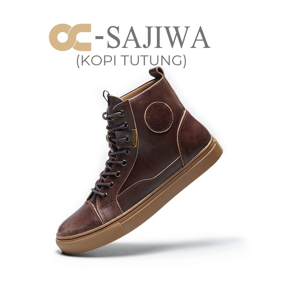 SEPATU KULIT PRIA OC SAJIWA