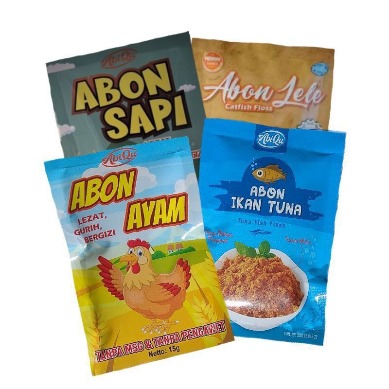 

Abon anak abiqu 15gr non msg /Ekonomis,enak & cocok untuk mpasi