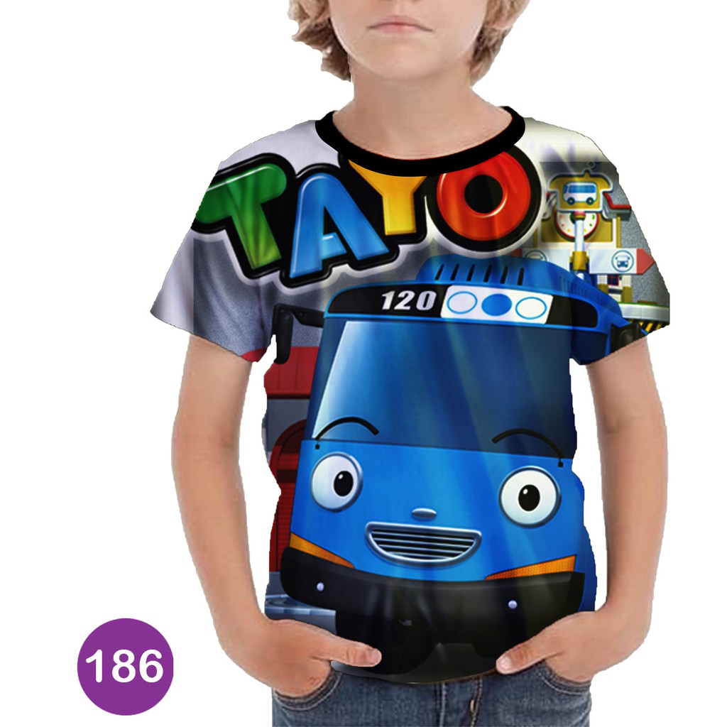 Baju Tayo the Little Bus Baju Anak Printing #186