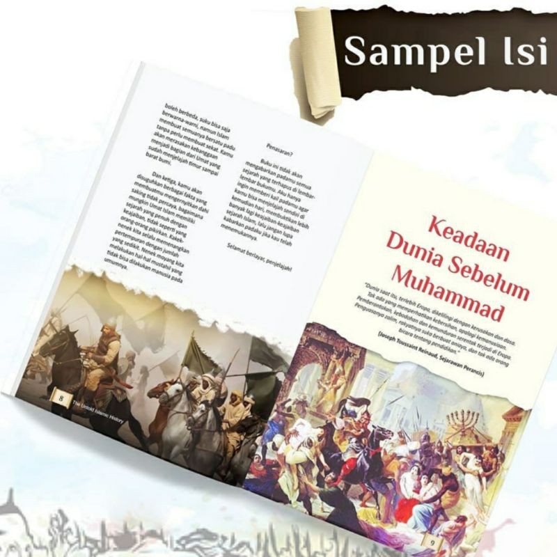 BUKU THE UNTOLD ISLAMIC HISTORY GEN SALADIN JILID 1 - SEJARAH ISLAM YANG BELUM TERUNGKAP HC EDGAR HAMAS