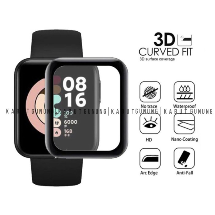 ANTI GORES 3D Full Cover Screen Protector Xiaomi Mi Watch LITE