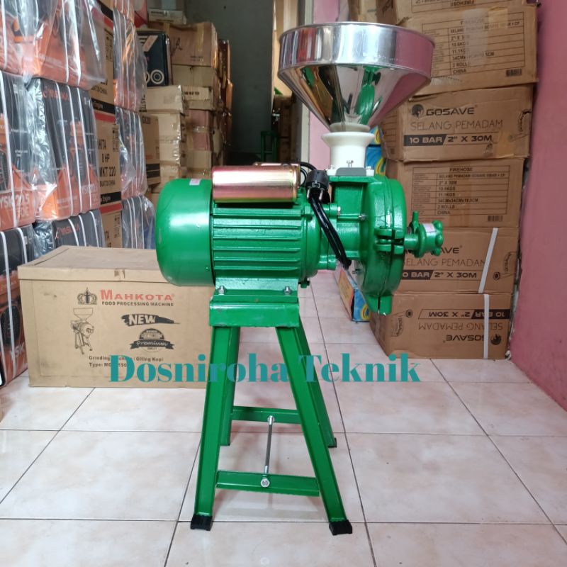 Mesin Giling Kopi Mini Include Dinamo Grinding Mahkota MGM-150