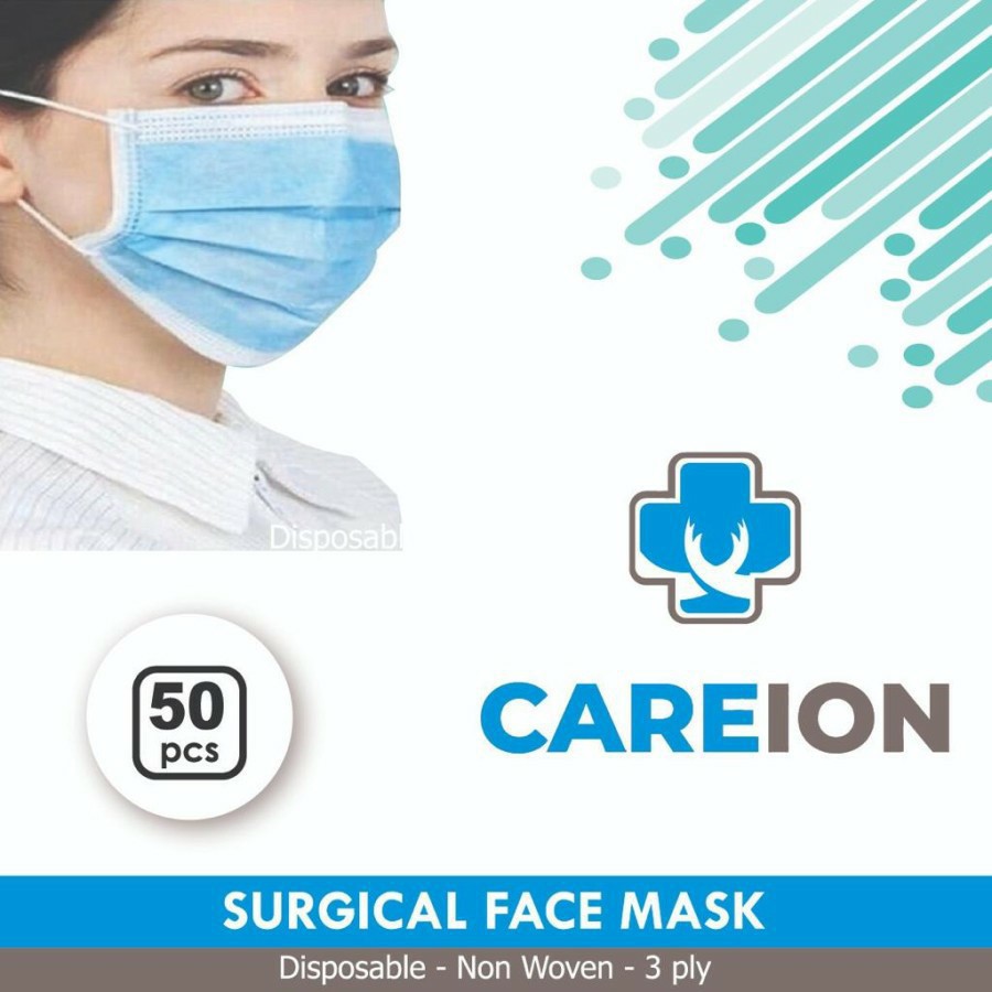 Masker Dewasa 3 PLY isi 50pc King mask / careion