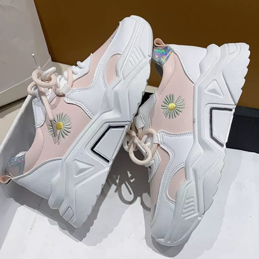 sepatu sneakers wanita sun flow fl02-1