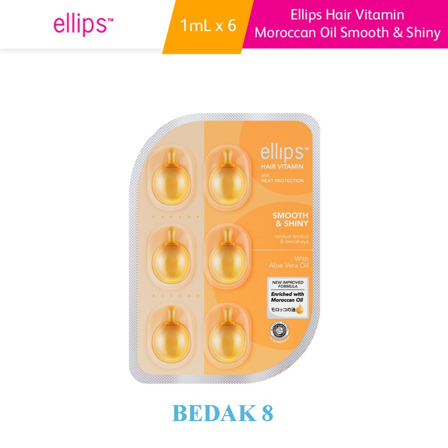 Ellips Hair Vitamin Moroccan Oil Blister 6 Butir