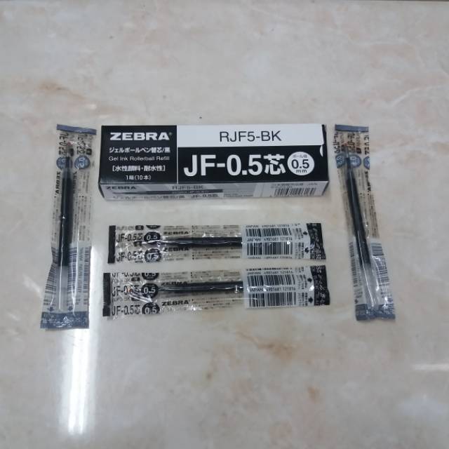 

Refill Pulpen Zebra Sarasa 0.5mm / Refill Pulpen Zebra RJF5-BK 0.5mm