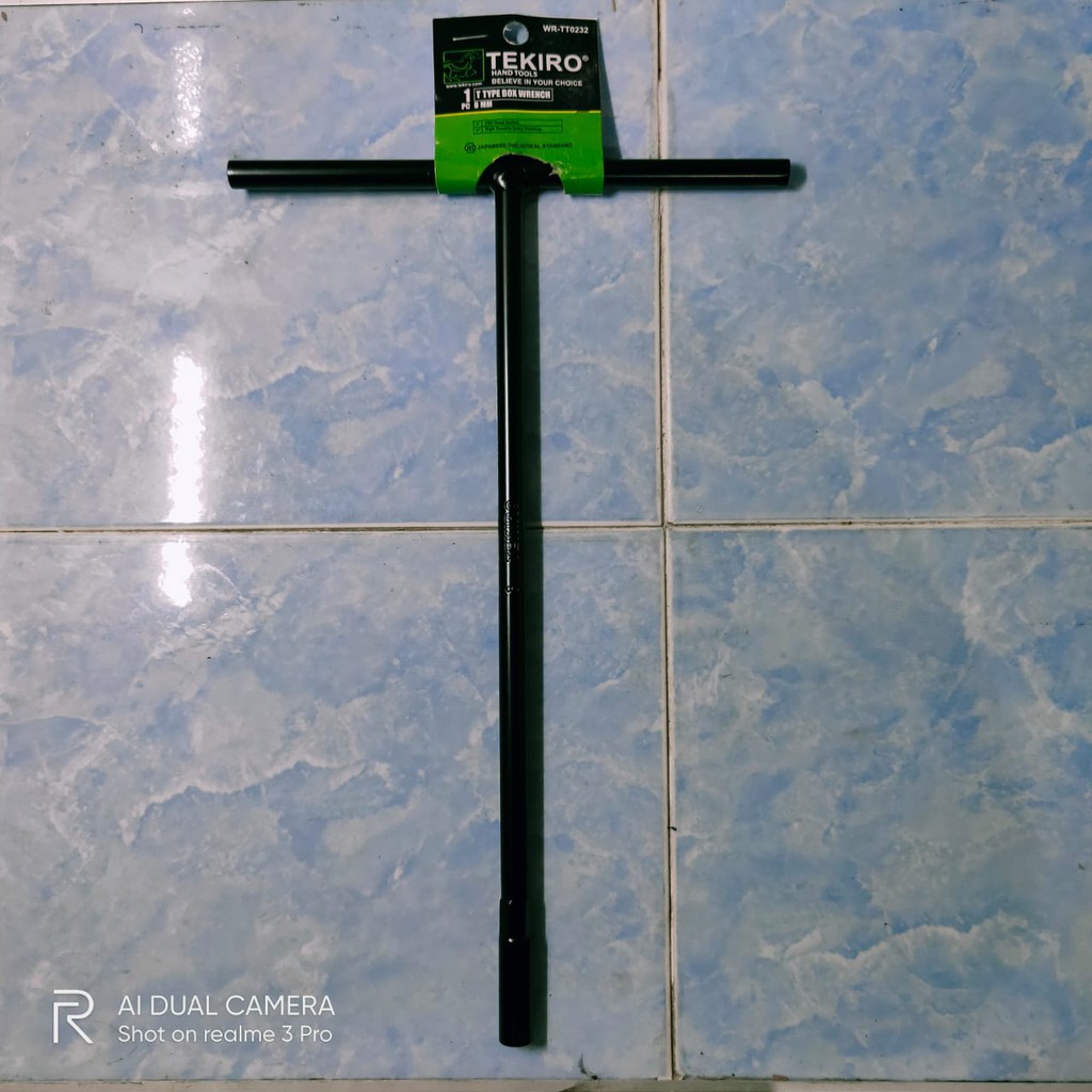 Kunci Sock T 8mm Kunci T Kunci Sok T 8mm TEKIRO