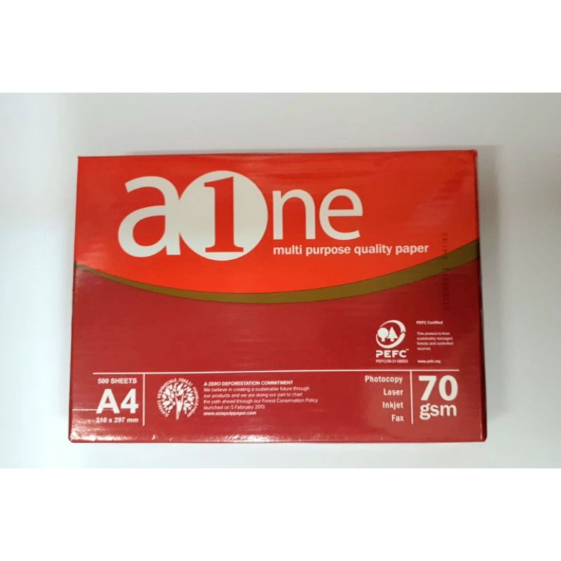 

Kertas HVS AOne A-4 70 gsm