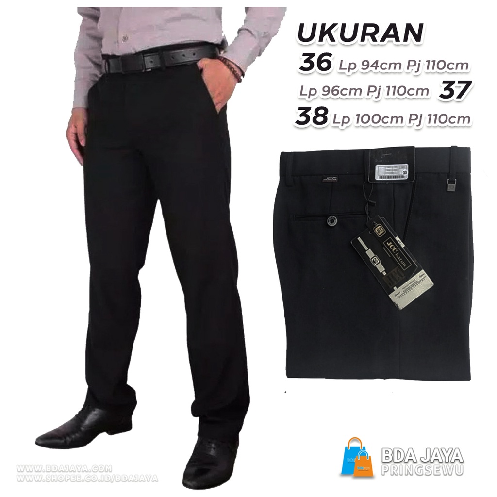 Celana Pria Panjang Formal Pria JCC Catton