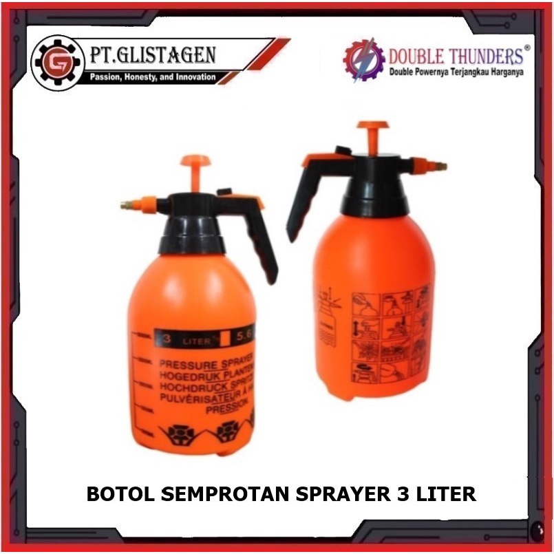 Jual Botol Sprayer 3L Alat Semprotan Air Tanaman Burung Disinfektan 3 ...