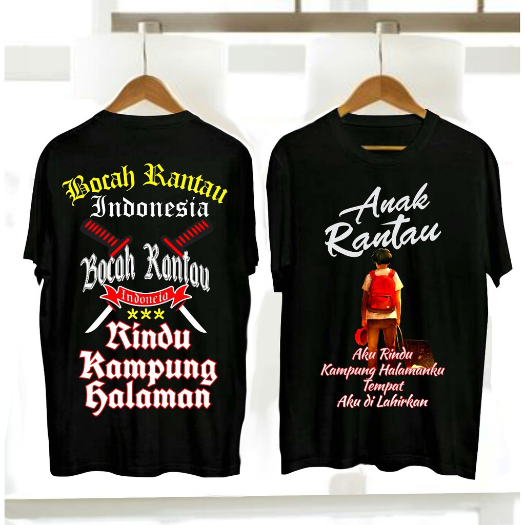 BENUA COLLECTION - KAOS ANAK RANTAU RINDU / KAOS DISTRO / BAJU COWOK / TSHIRT PRIA