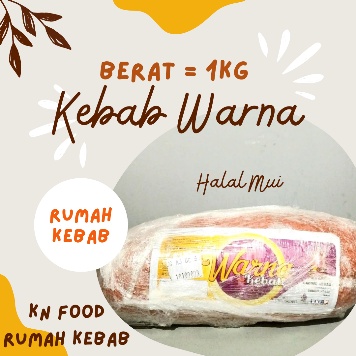 

Daging Kebab Warna Premium 1kg Tanpa Tiang Kebab Sapi Halal Bpom Gosend