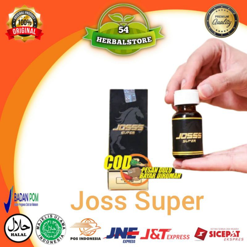 Joss Super - Herbal Terbaik Untuk Pria Berstamina
