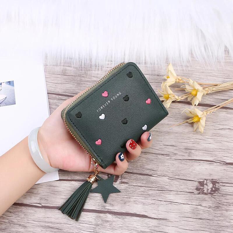 (COD) DOMPET WANITA KOREAN FASHION TRENDY FASHION WALLET C16