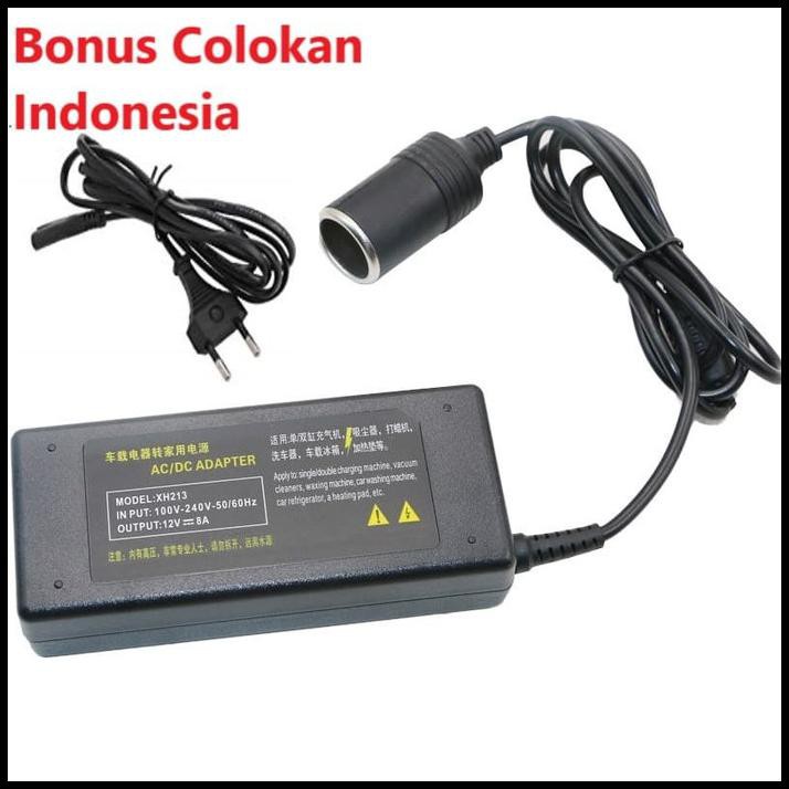 Converter Adaptor Colokan Lighter Mobil Ac Ke Colokan Rumah - Dc 12V