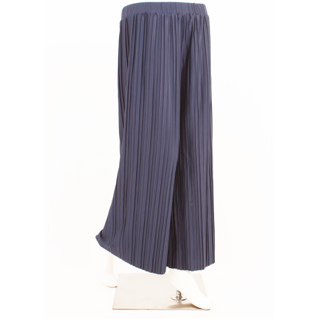 CHIC SIMPLE PLEATED PALAZZO HIGHWAIST CANTIK MODERN FASHION WANITA PT1122BB