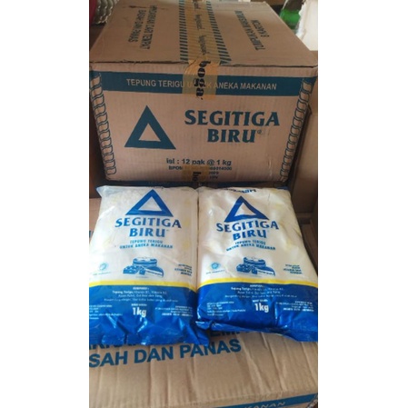 

TEPUNG TERIGU SEGITIGA BIRU KEMASAN 1 KG