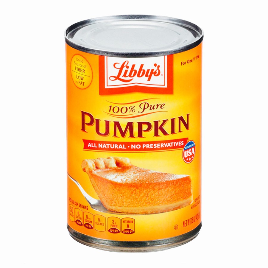 

Libby's Pure Canned Pumpkin Puree Thanksgiving Pumpkin Pie Halloween Pumpkin Spice Fall Autumn Food