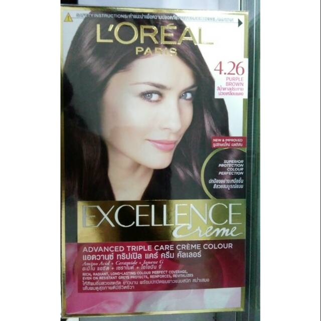 Loreal Excellence Cat Rambut no 4.26 Purple Brown