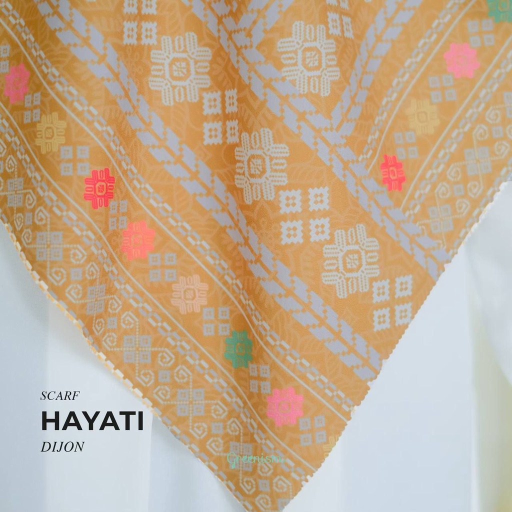 Greenism Scarf Hayati Quality Premium Syari'i