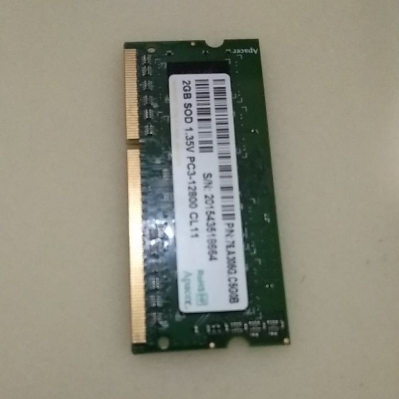 Sodimm DDR3 2GB PC 12800 Mix Murah Copotan Tested